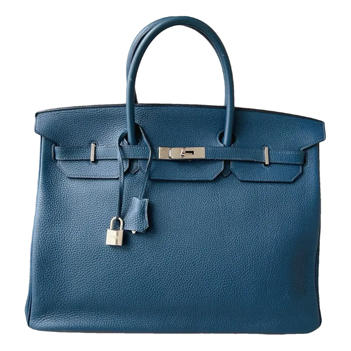 Birkin 40 leather handbag Hermès - Vintage