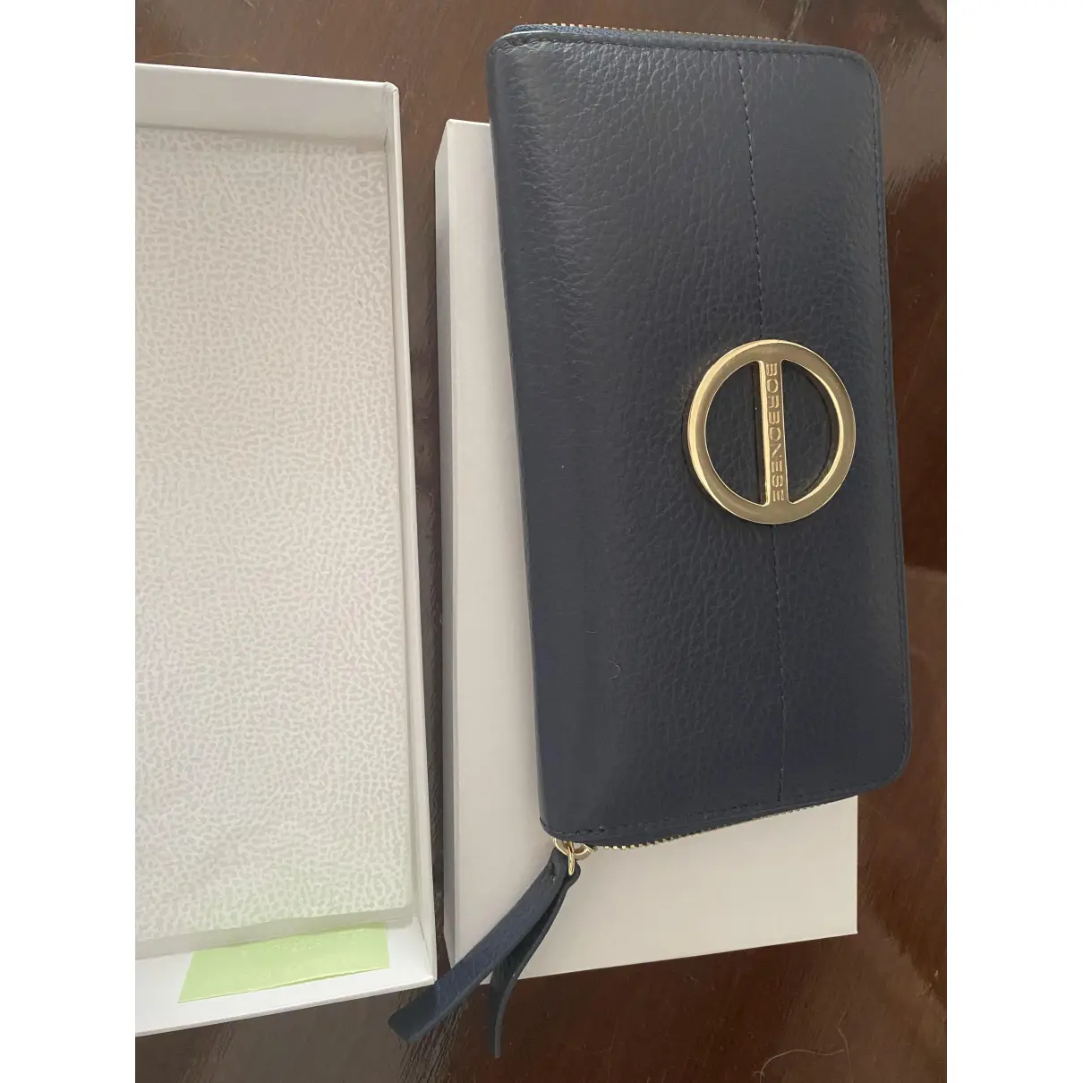 Leather wallet BORBONESE