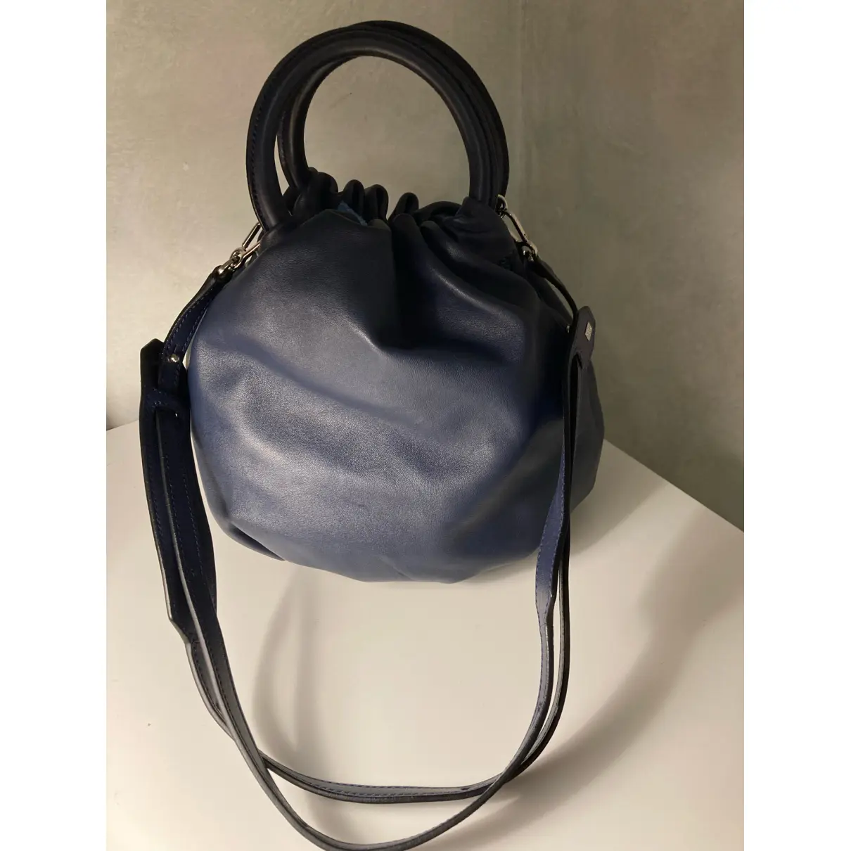 Buy Loewe Bounce Bag leather handbag online