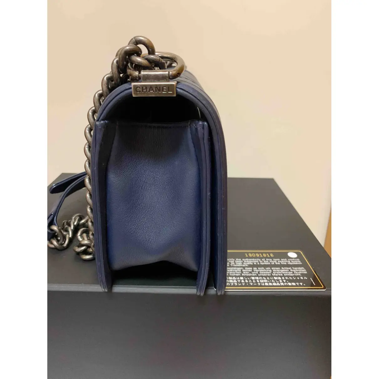 Buy Chanel Boy leather crossbody bag online