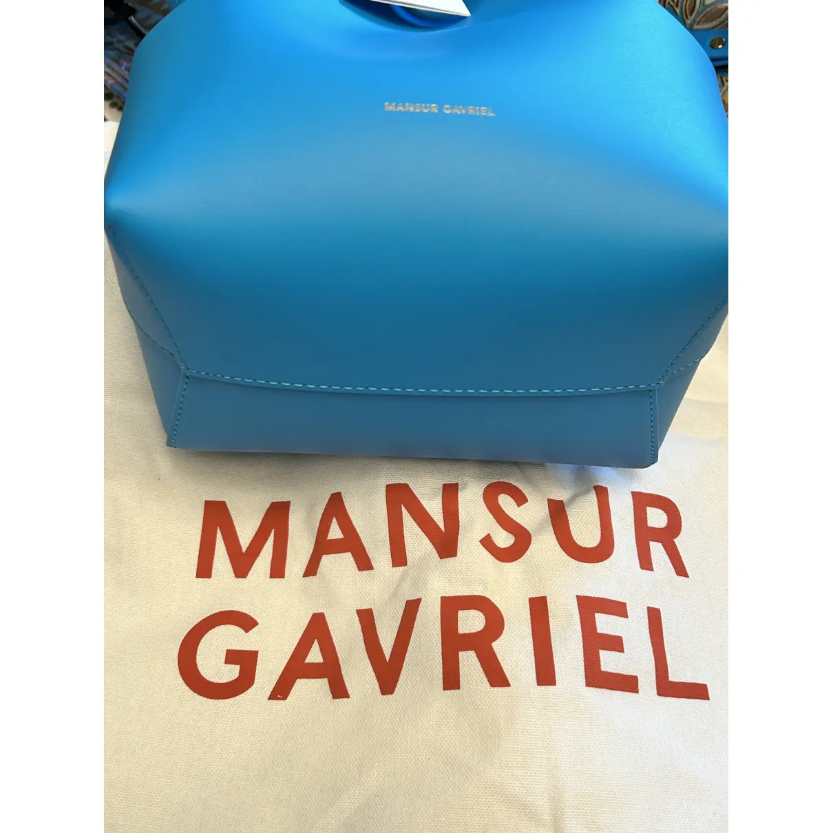 Bucket leather bag Mansur Gavriel