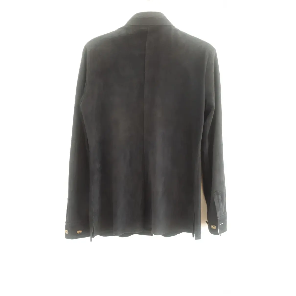 Buy Burberry Leather biker jacket online