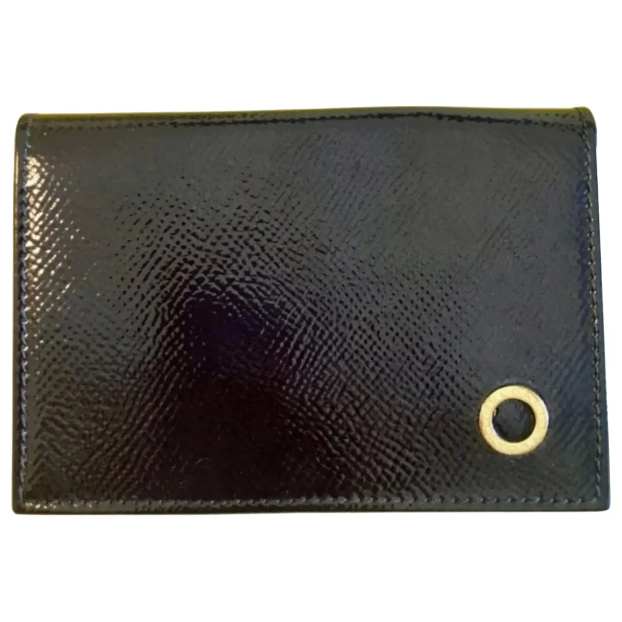 Leather wallet Bvlgari