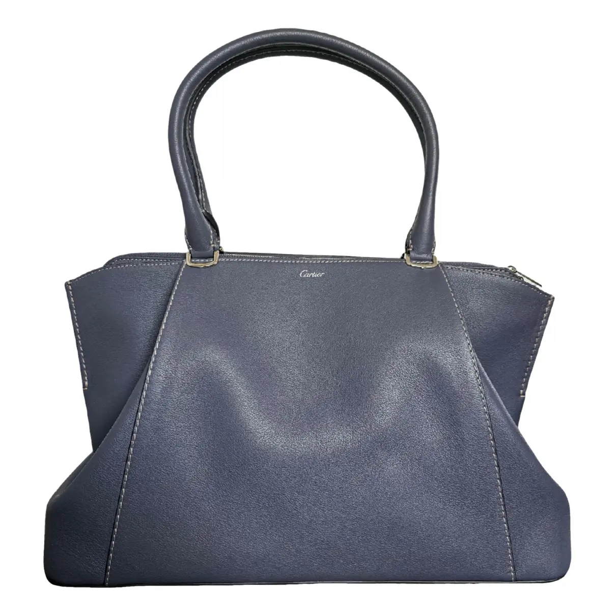 C leather handbag