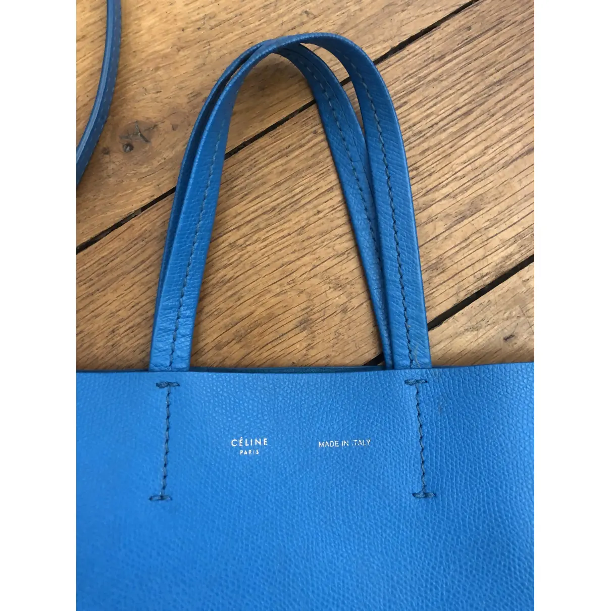Buy Celine Cabas PM leather handbag online