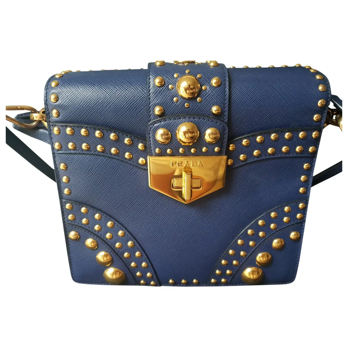 Cahier leather handbag Prada