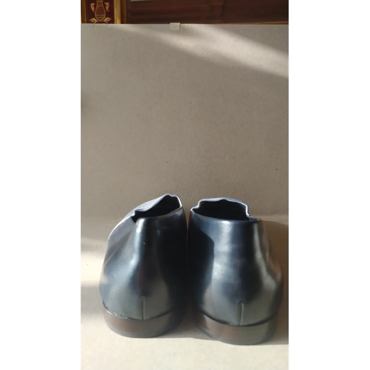 Leather flats C.B. Made In Italy