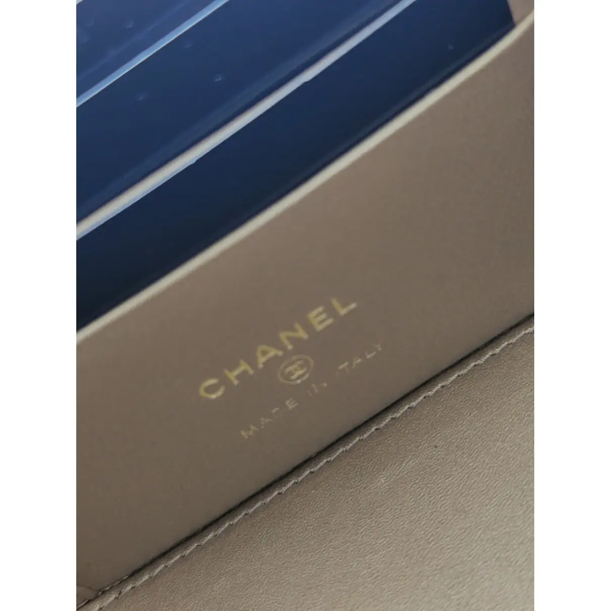 Leather mini bag Chanel