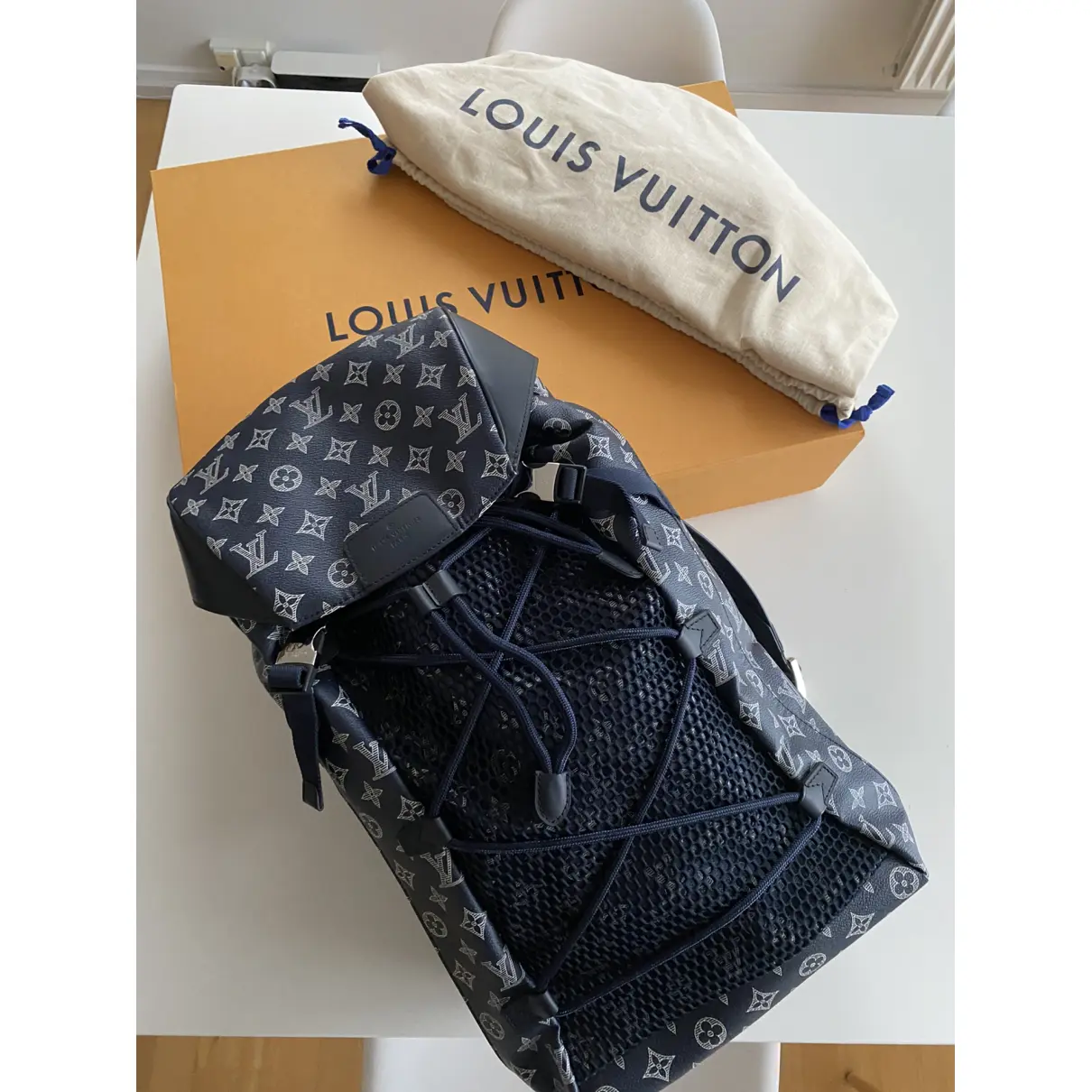 Buy Louis Vuitton Chapman Brothers Lion Messenger leather travel bag online