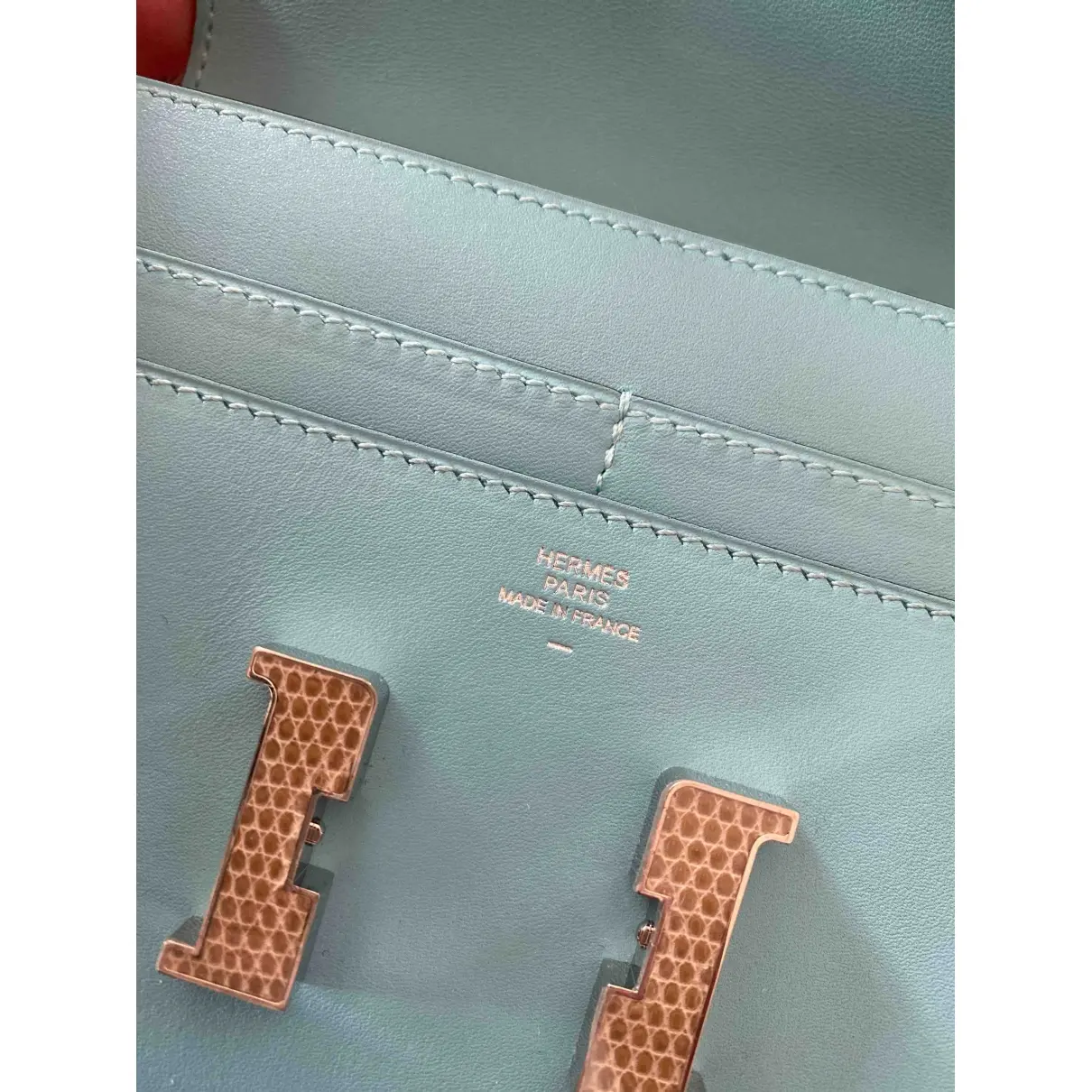 Buy Hermès Constance leather wallet online