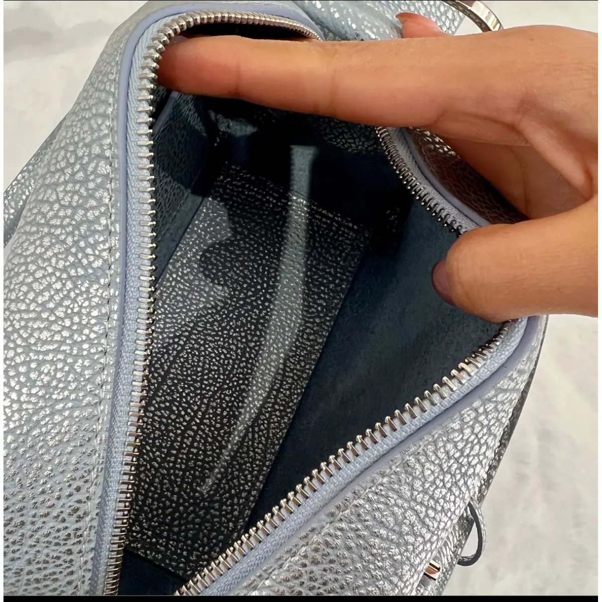 Cool Box leather handbag Delvaux