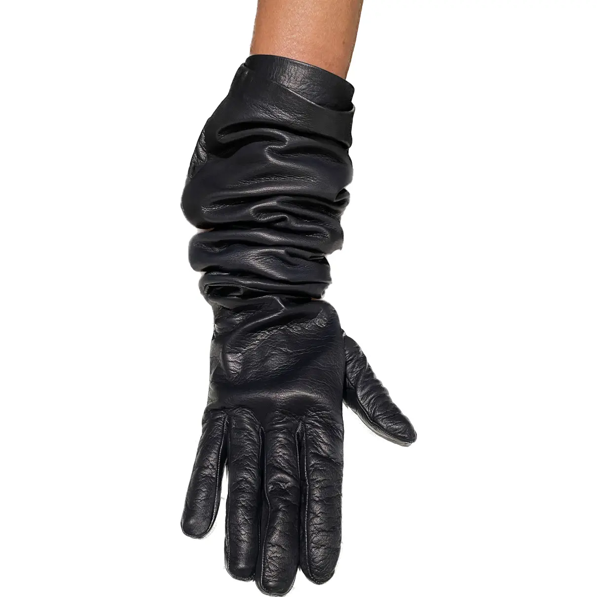 Leather long gloves Costume National