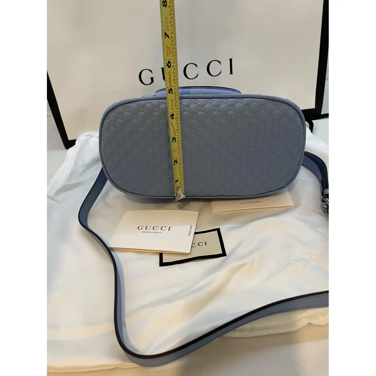 Dôme leather crossbody bag Gucci