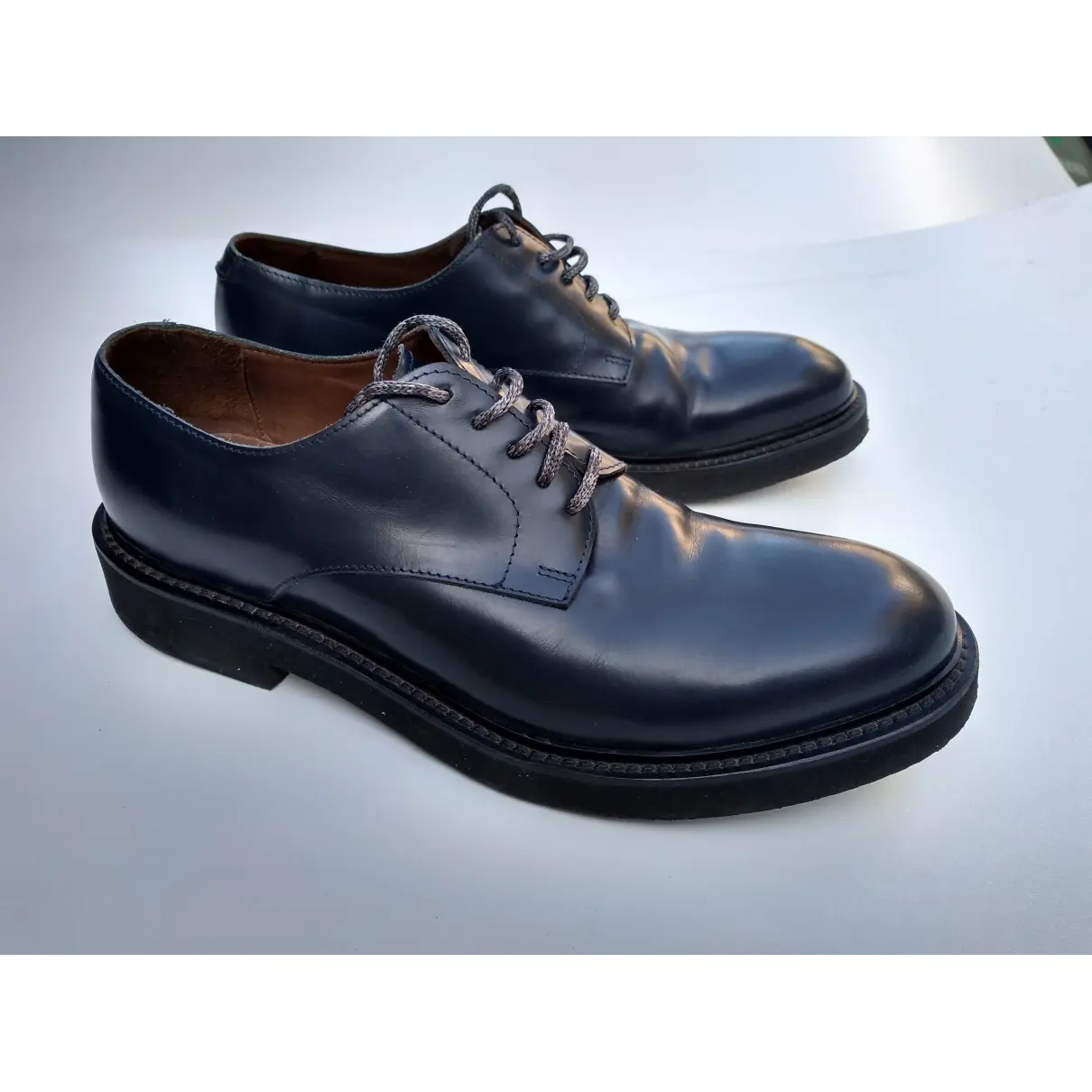 eleventy Leather lace ups for sale