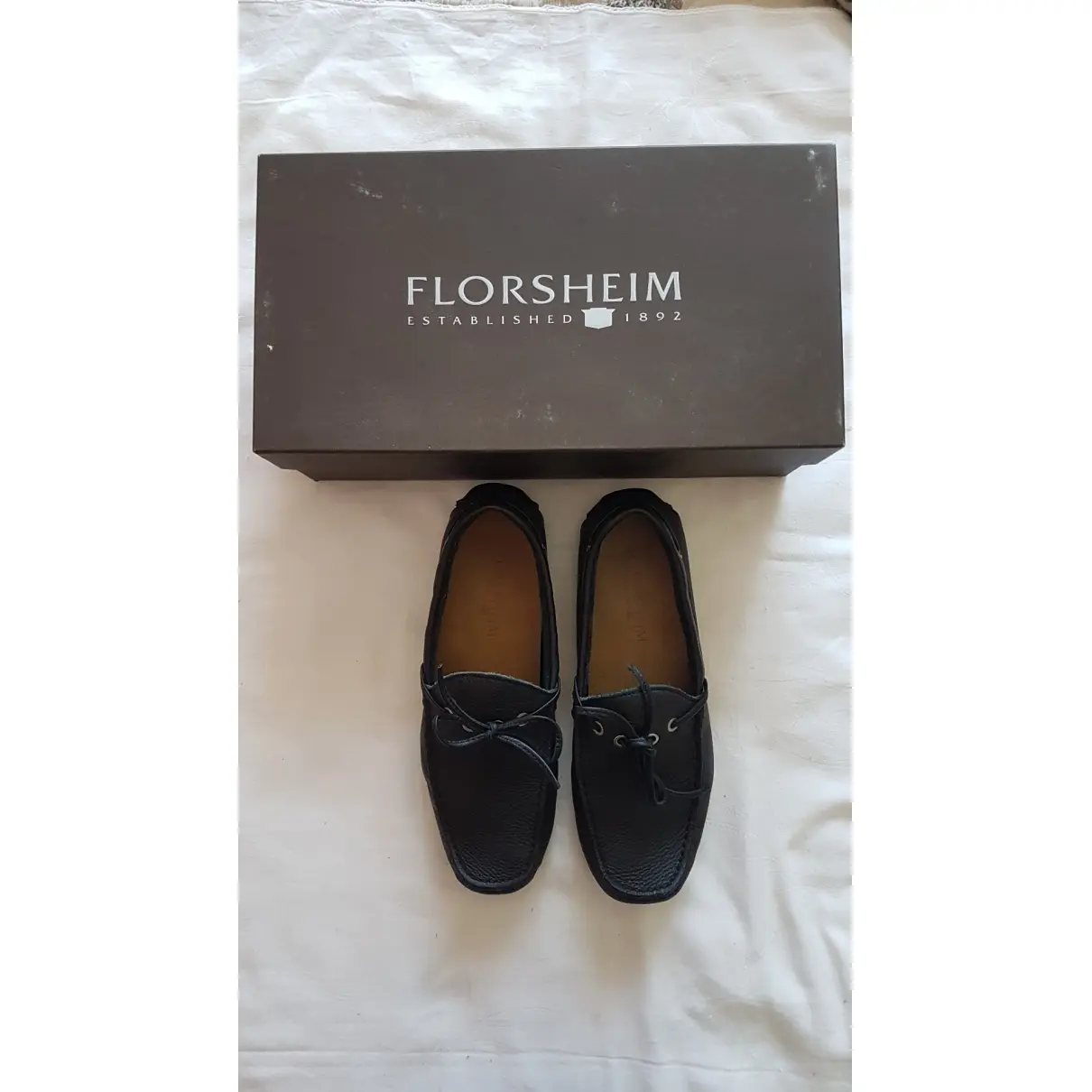 Leather flats Florsheim x Esquivel