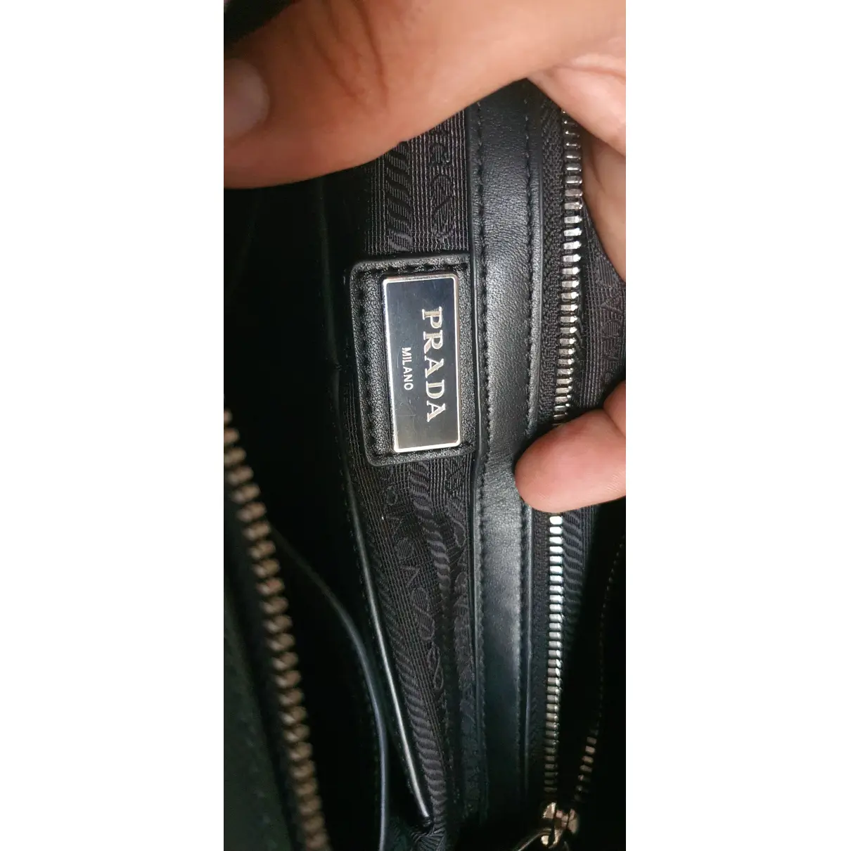 Galleria leather satchel Prada