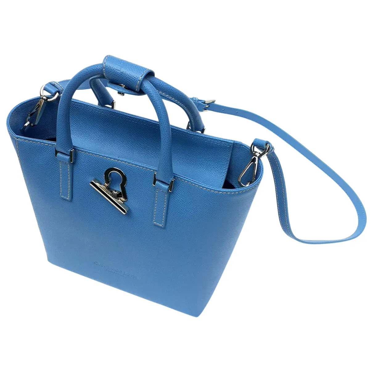 Leather handbag Gianfranco Lotti