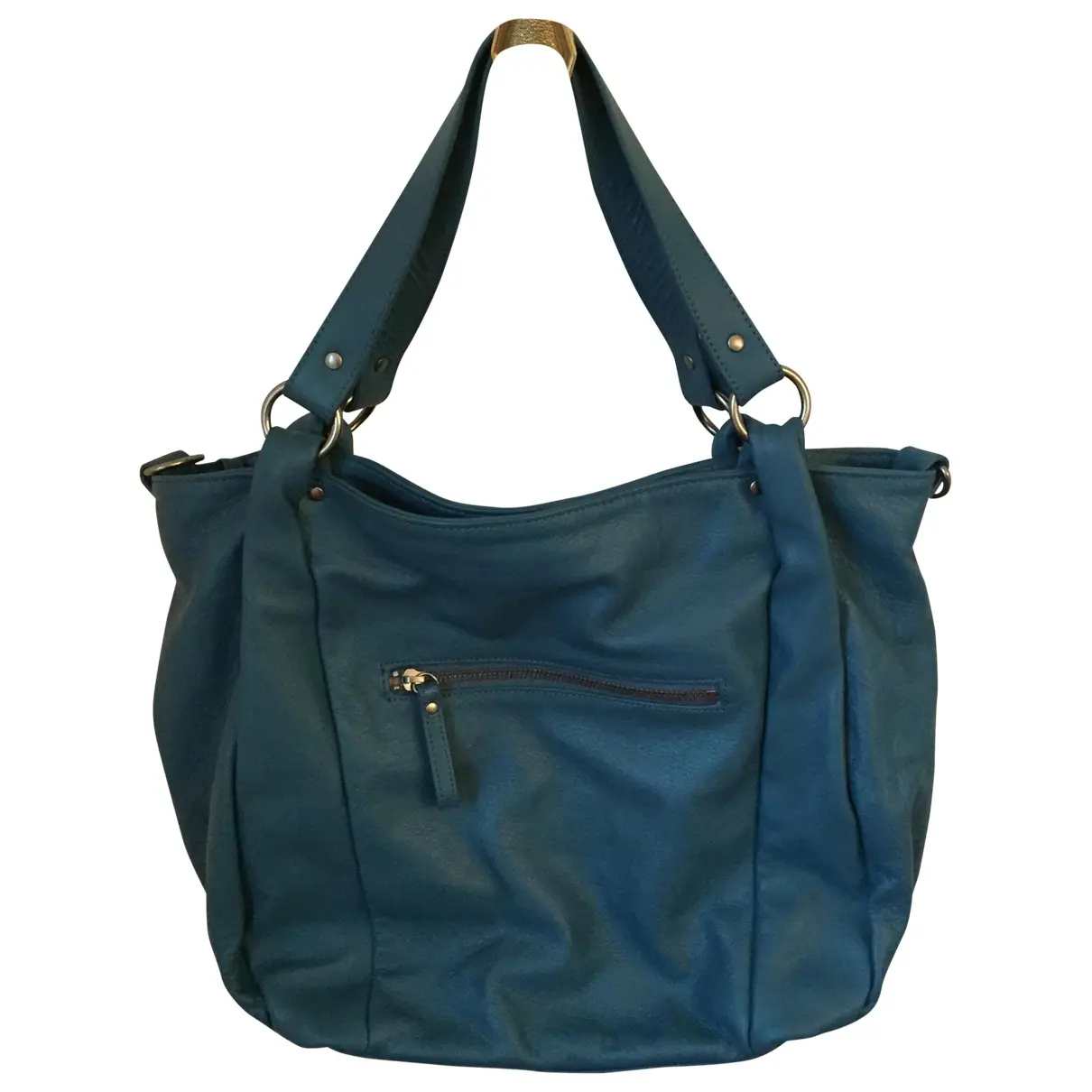 Blue Leather Handbag Nat & Nin