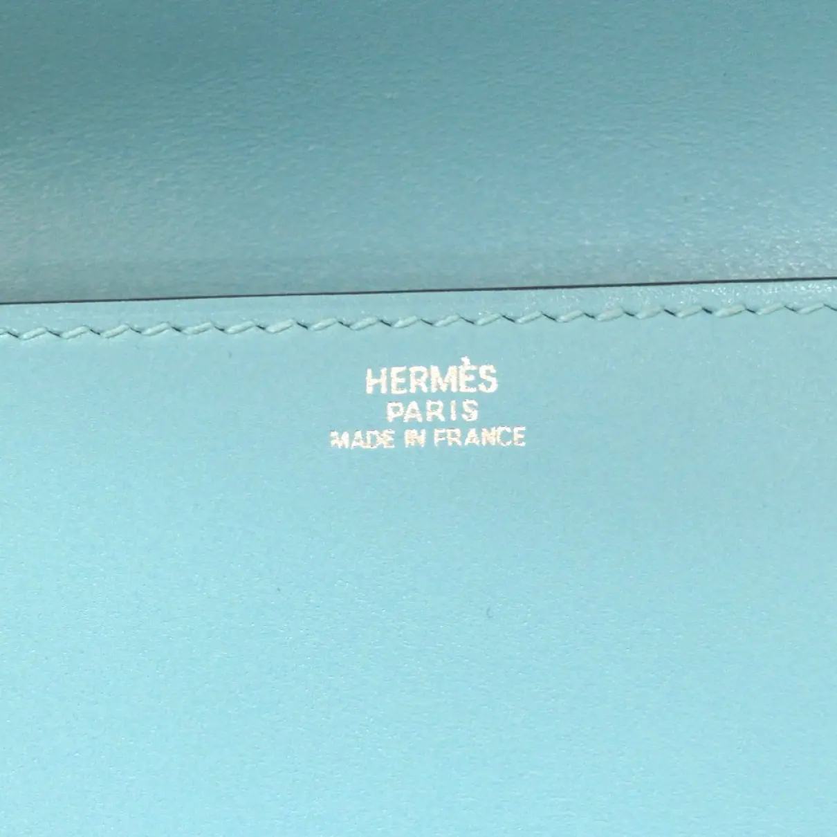 Leather clutch bag Hermès