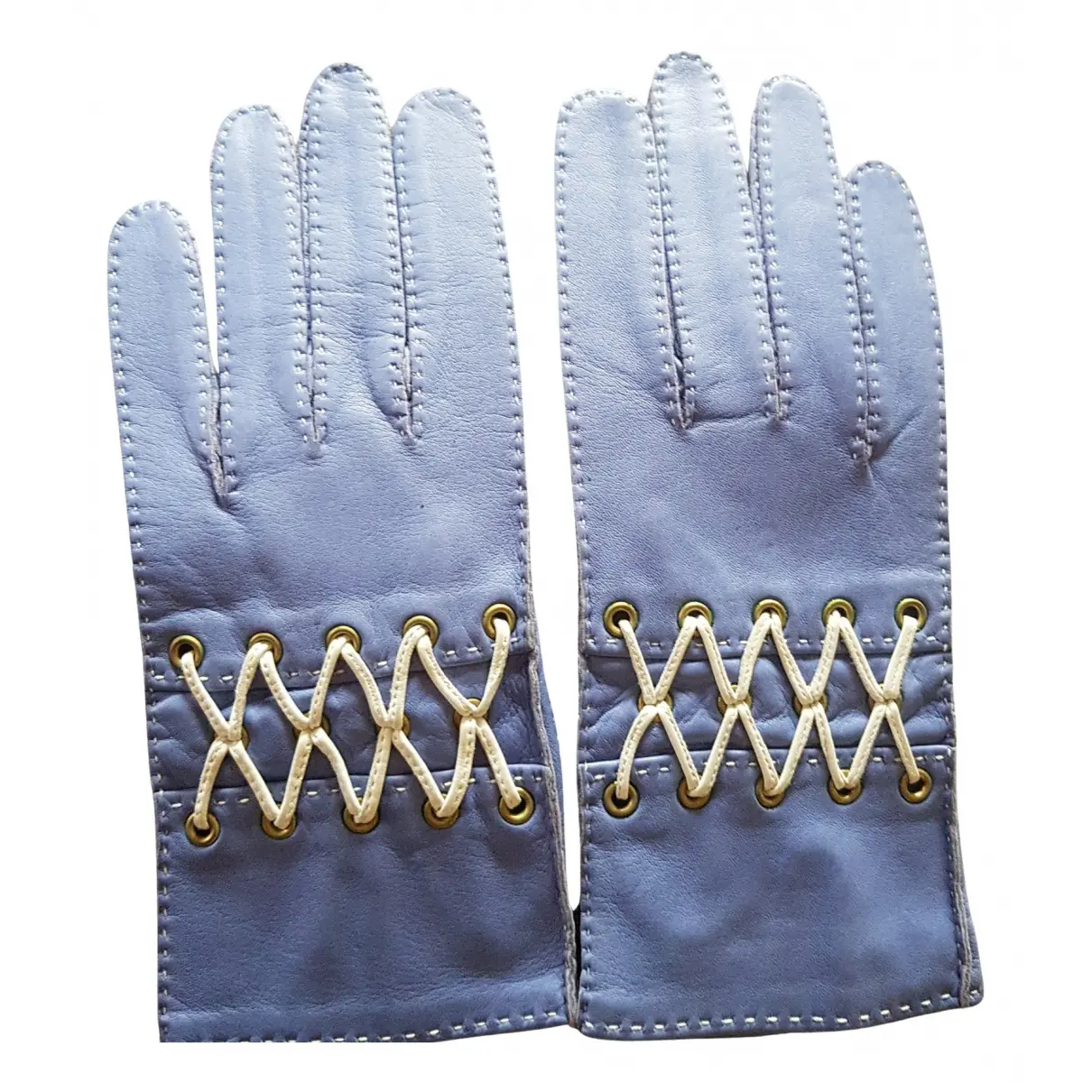 Leather gloves Hermès - Vintage