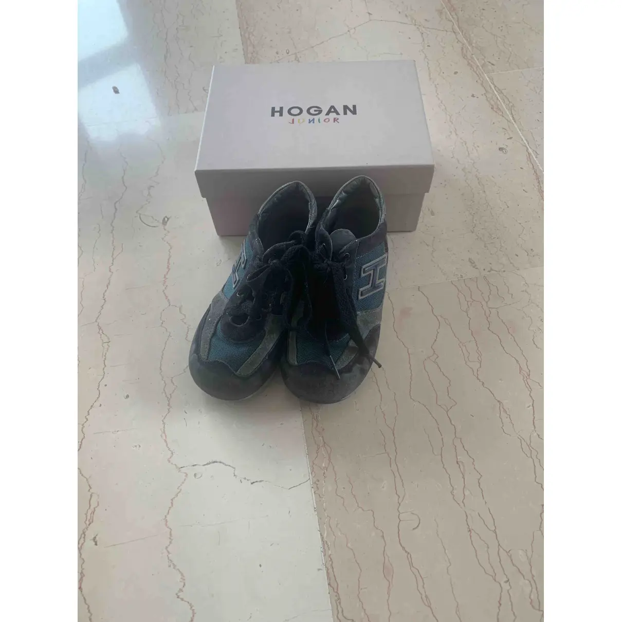 Buy Hogan Leather lace up boots online