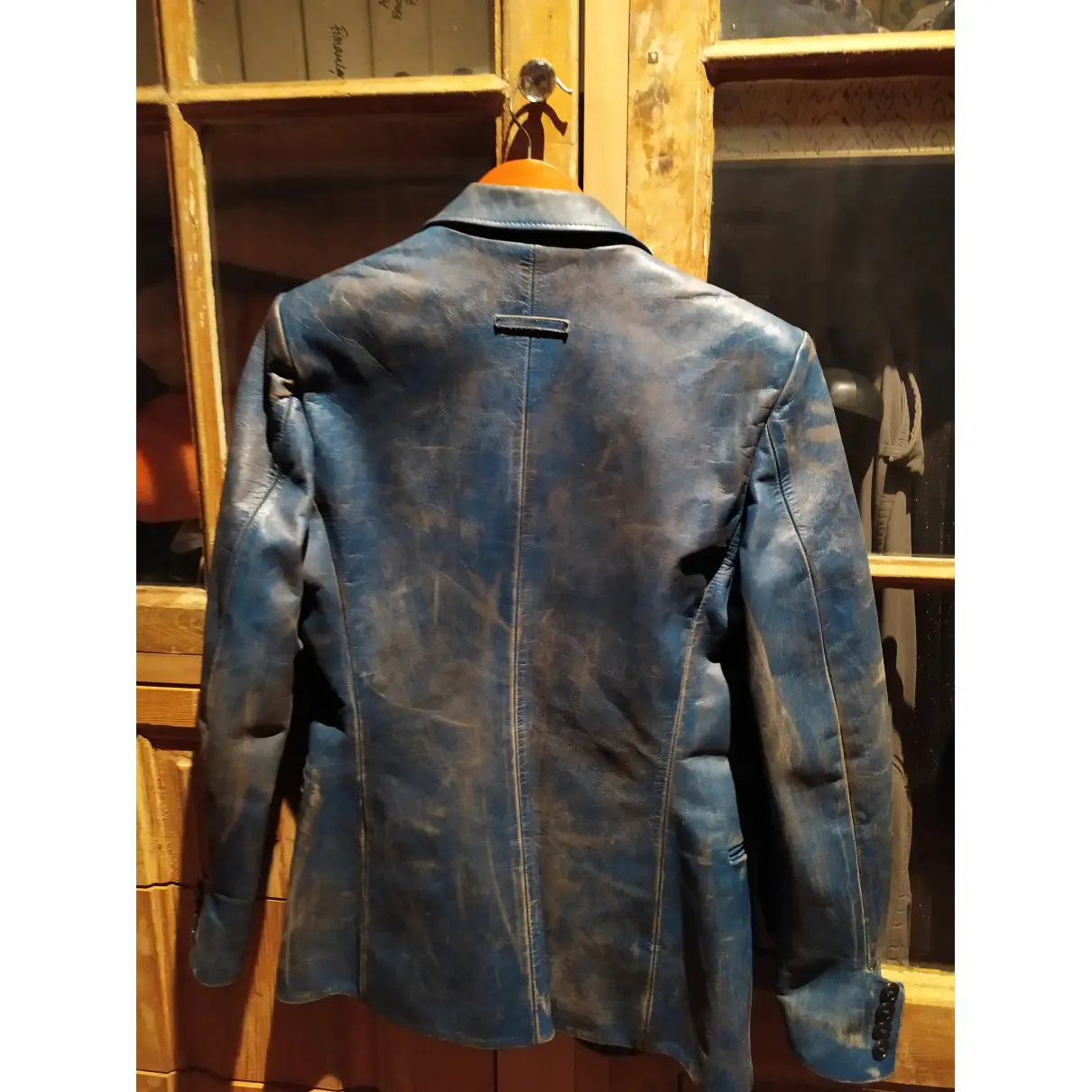 Buy Jean Paul Gaultier Leather biker jacket online - Vintage