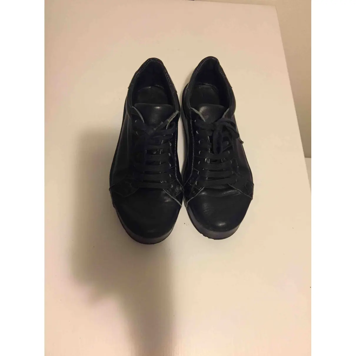 Jil Sander Leather trainers for sale