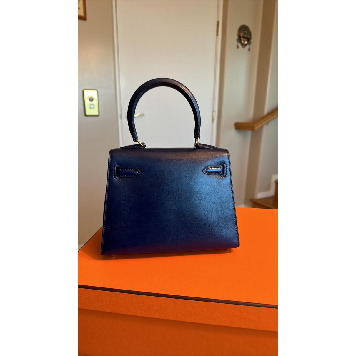Buy Hermès Kelly Mini leather handbag online - Vintage