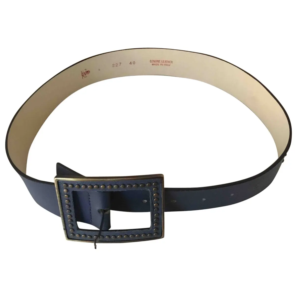 Leather belt Kenzo - Vintage