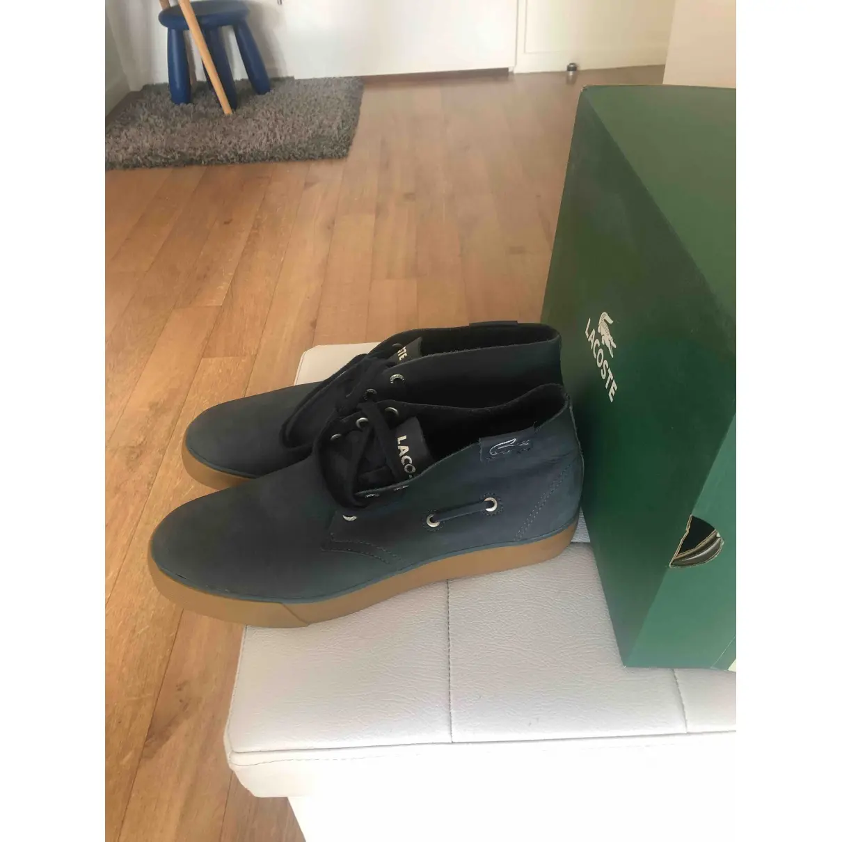 Lacoste Leather high trainers for sale