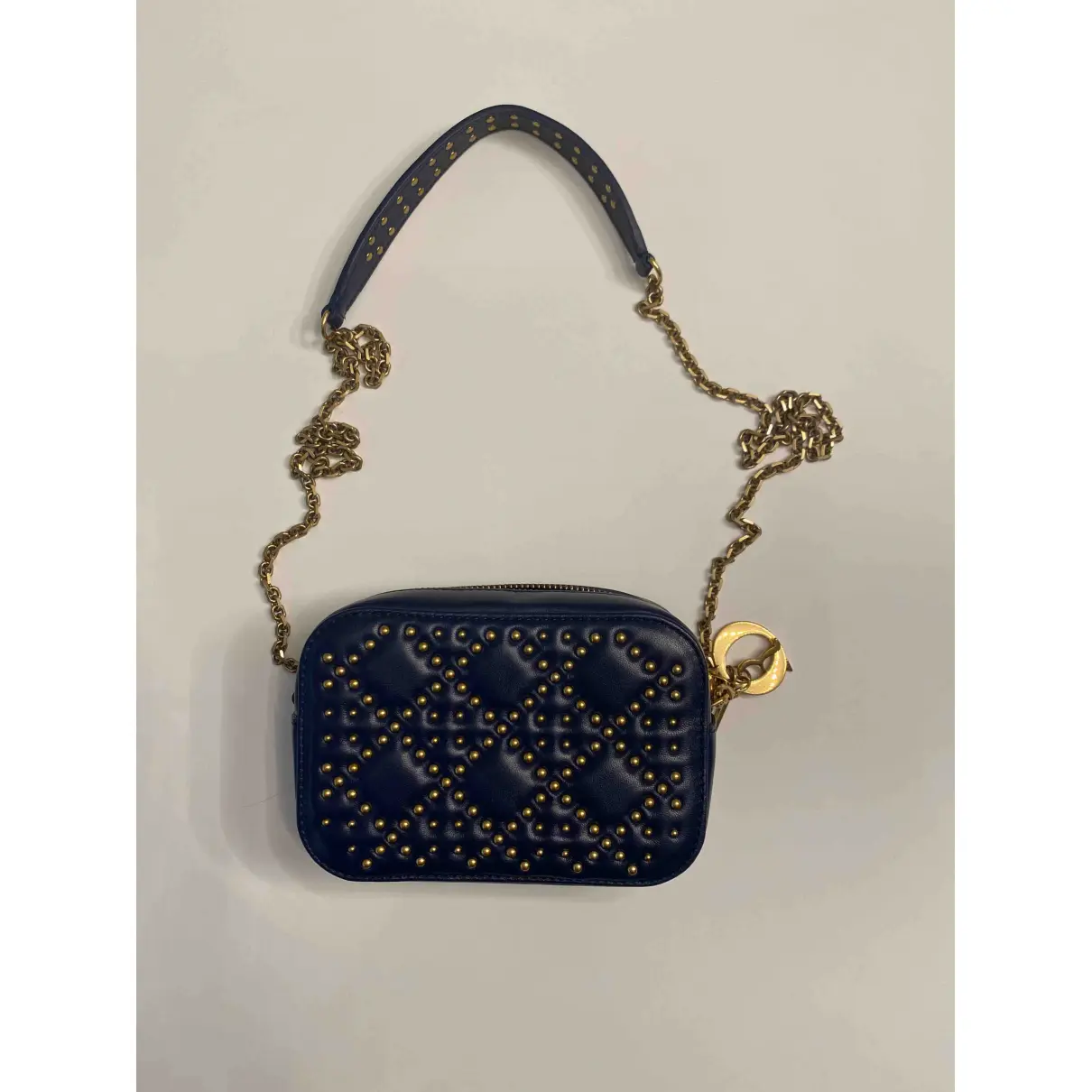 Buy Dior Lady Dior leather clutch bag online