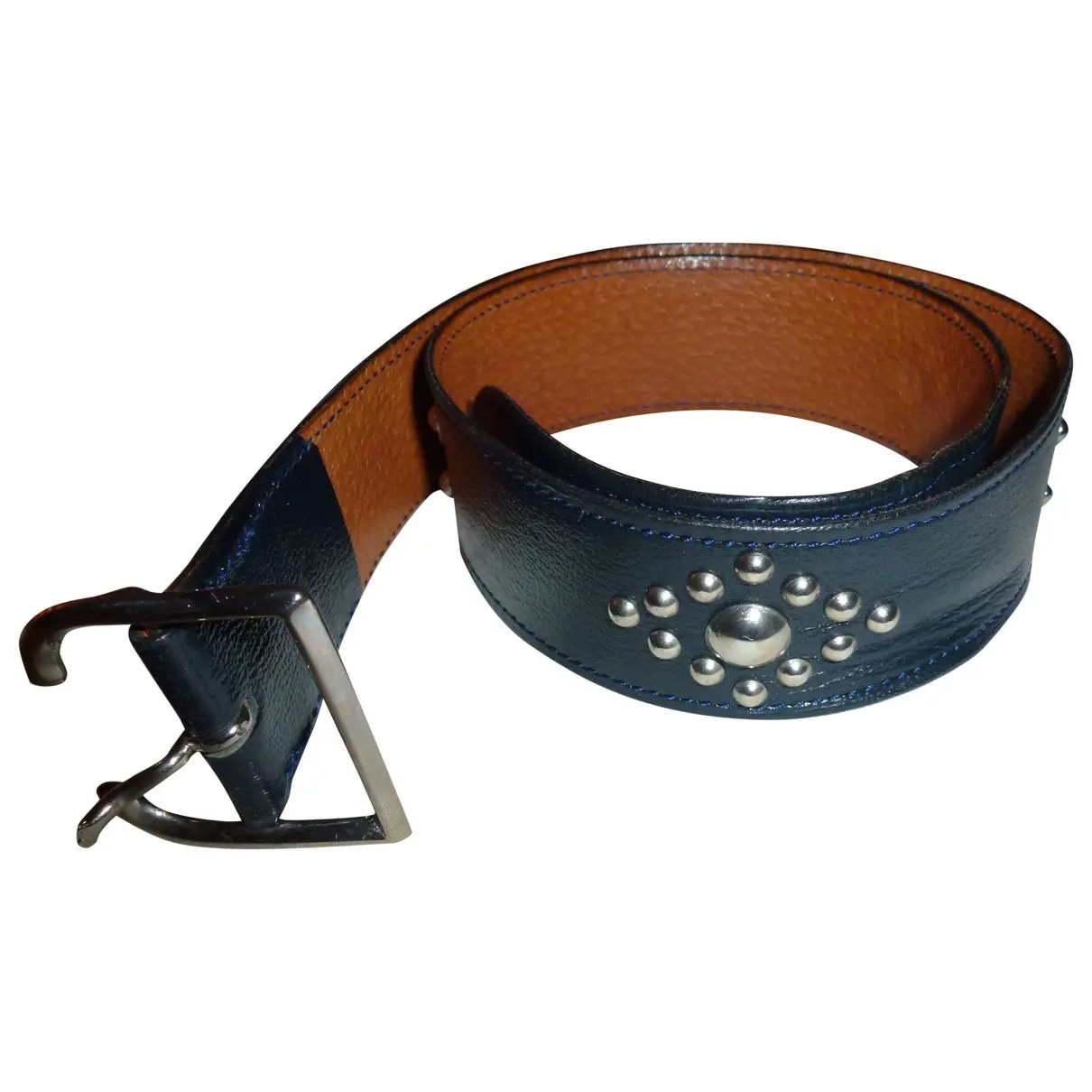 Leather belt Laffargue