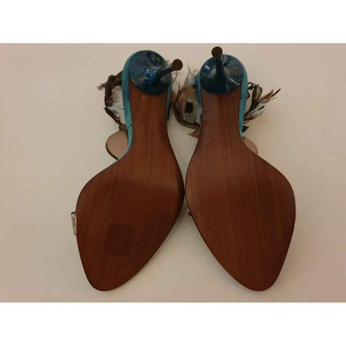 Leather heels Le Silla - Vintage