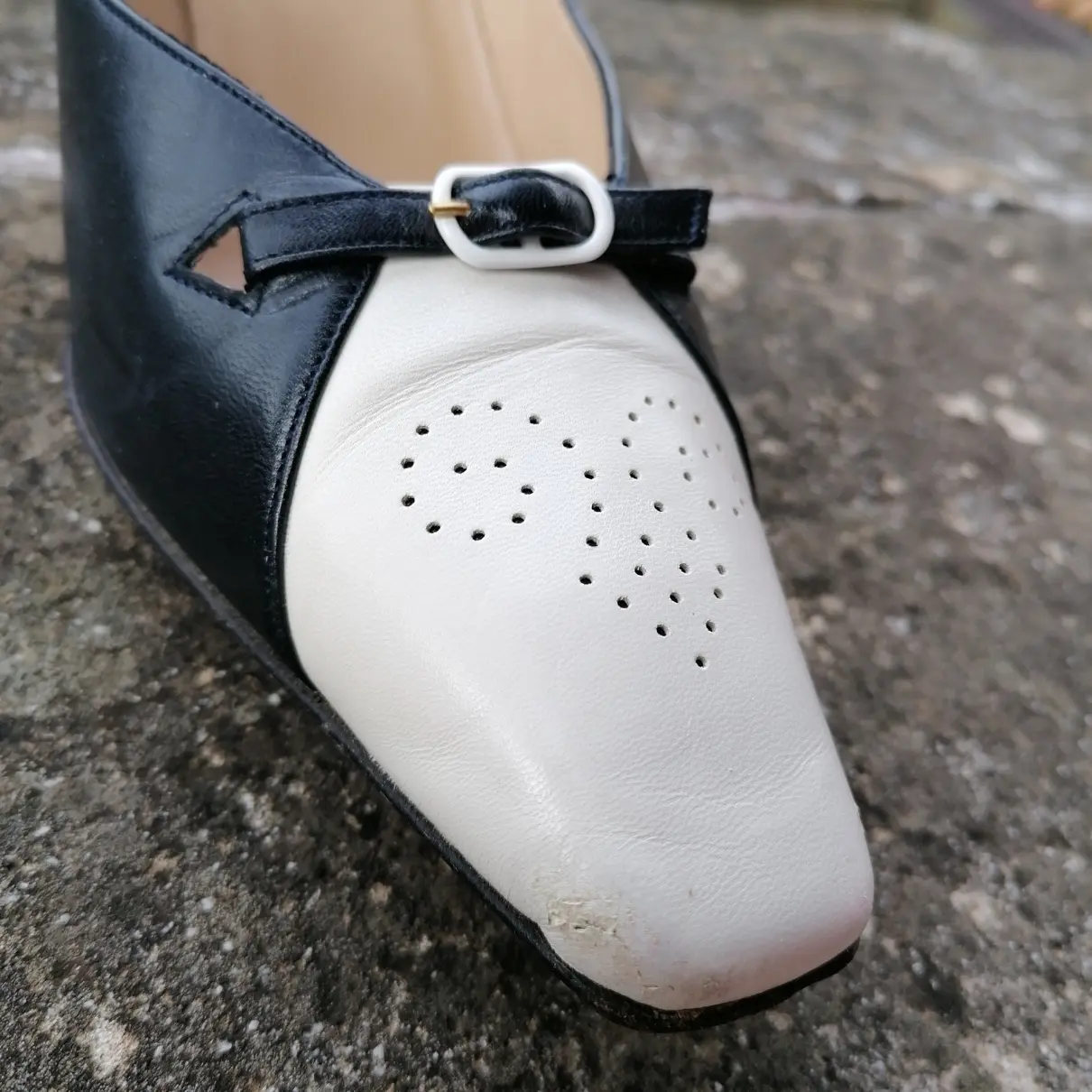Leather heels Lerre