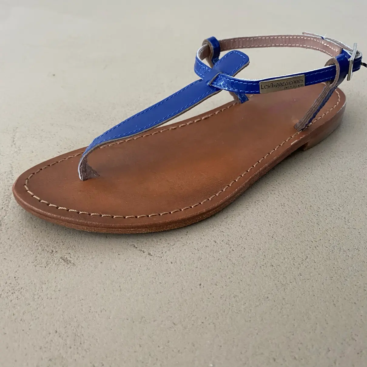 Buy LES TROPEZIENNES Leather sandal online