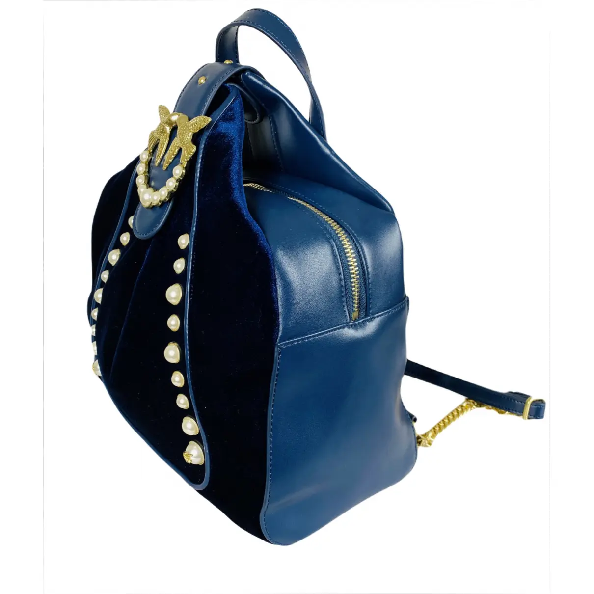 Buy Pinko Love Bag leather backpack online