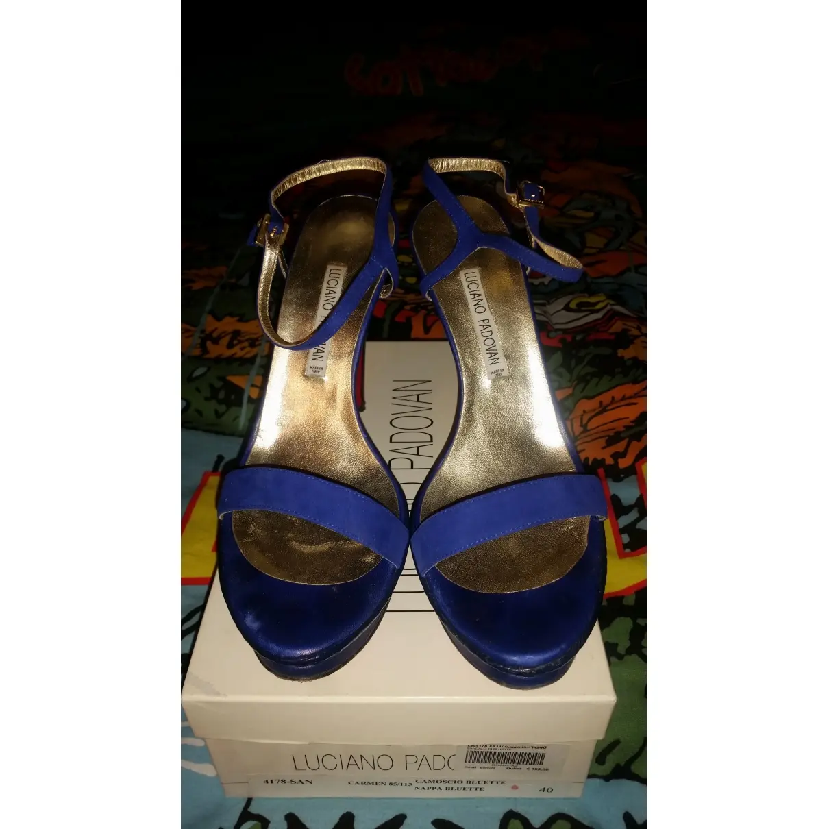 Luciano Padovan Leather heels for sale
