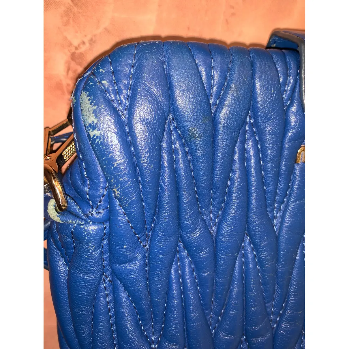 Buy Miu Miu Matelassé leather crossbody bag online