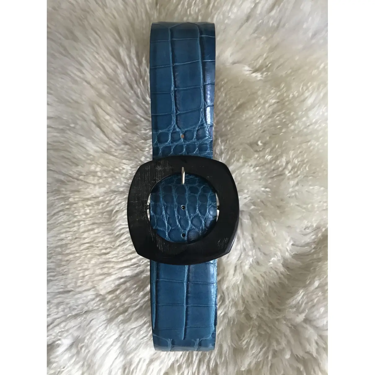 Max Mara Max Mara Atelier leather belt for sale
