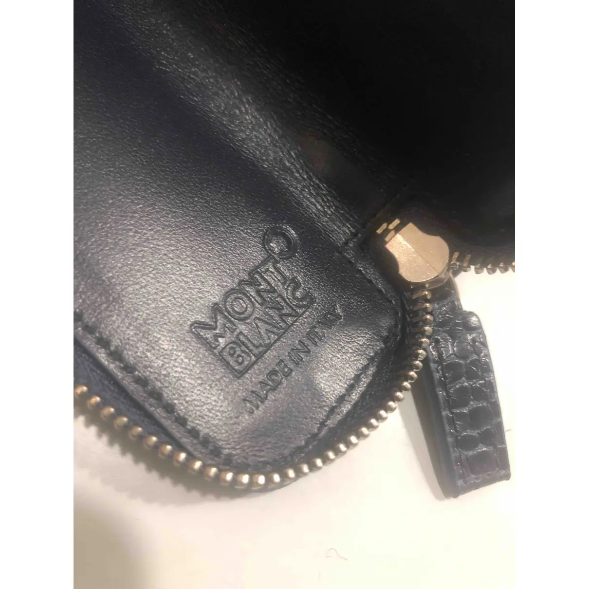 Meisterstück leather small bag Montblanc