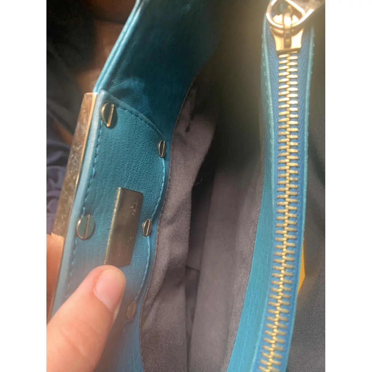 Mia leather handbag Fendi