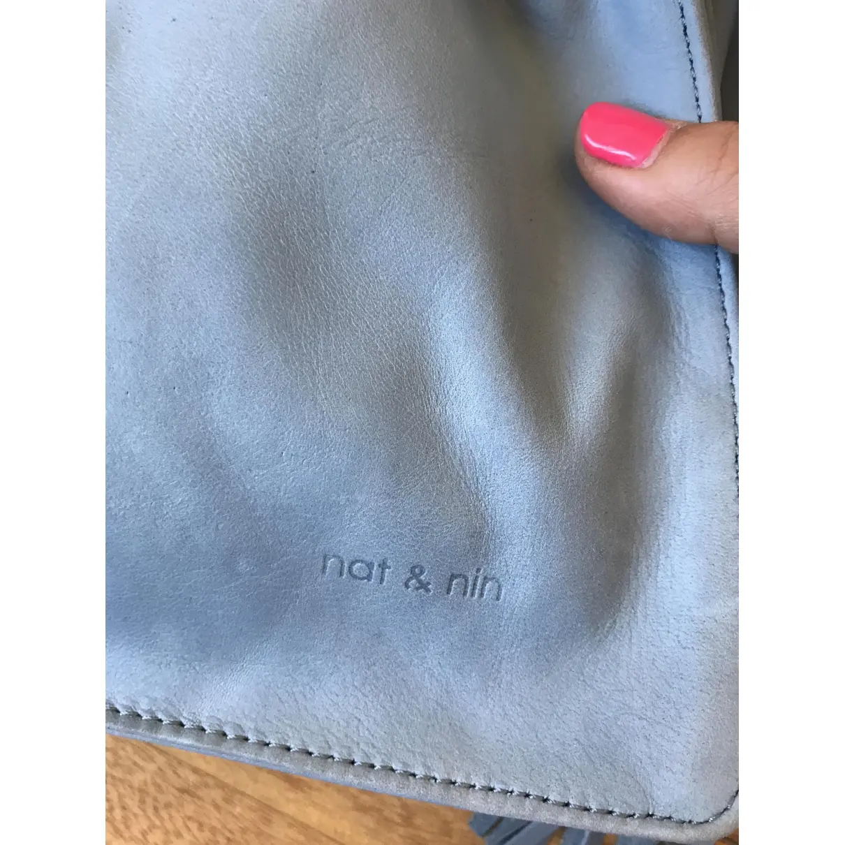 Buy Nat & Nin Leather crossbody bag online