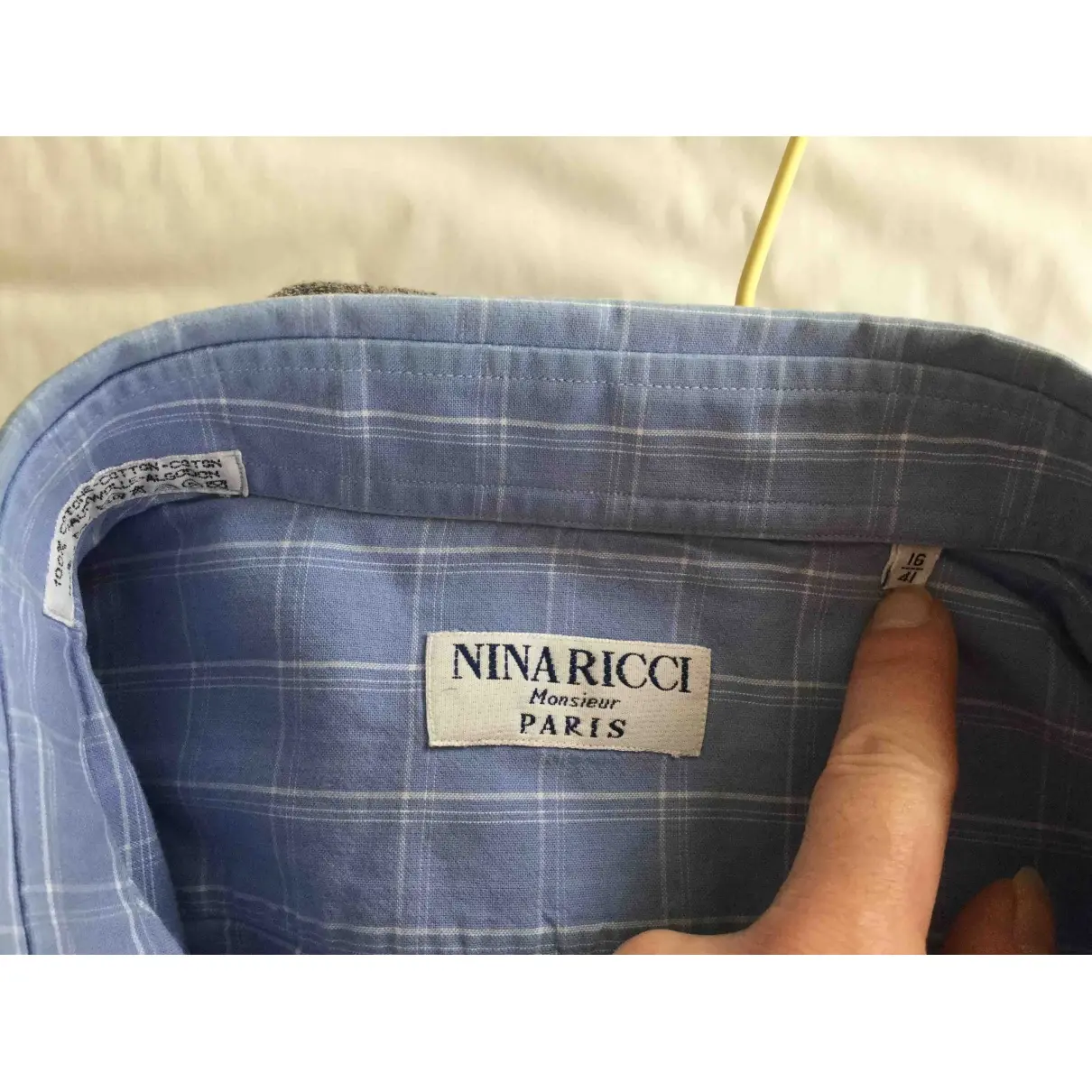 Buy Nina Ricci Leather shirt online