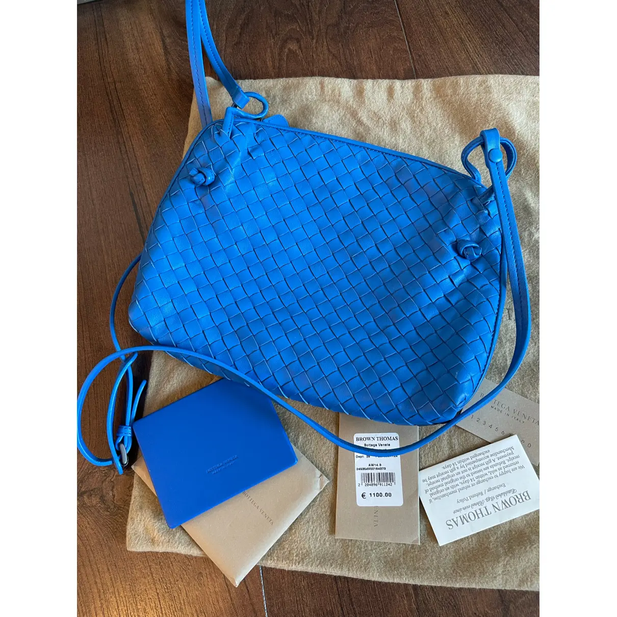 Buy Bottega Veneta Nodini leather crossbody bag online