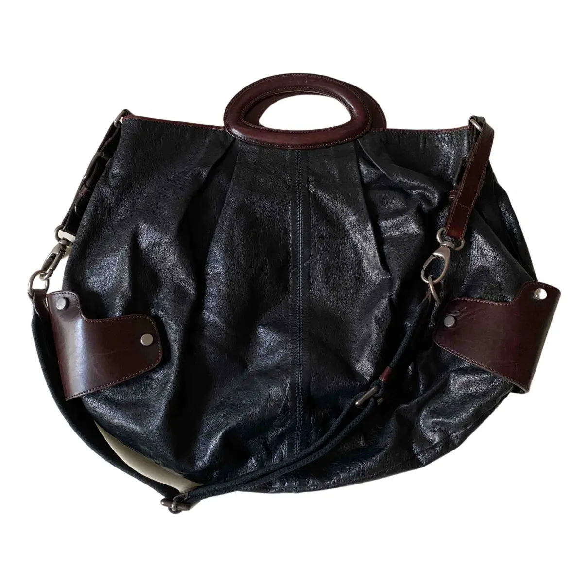 Pannier leather crossbody bag Marni