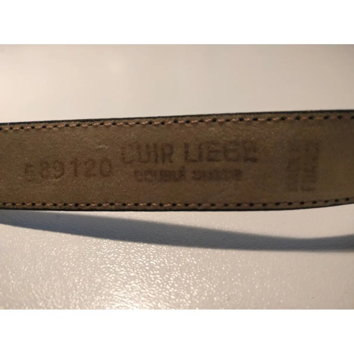 Leather belt Pierre Cardin - Vintage
