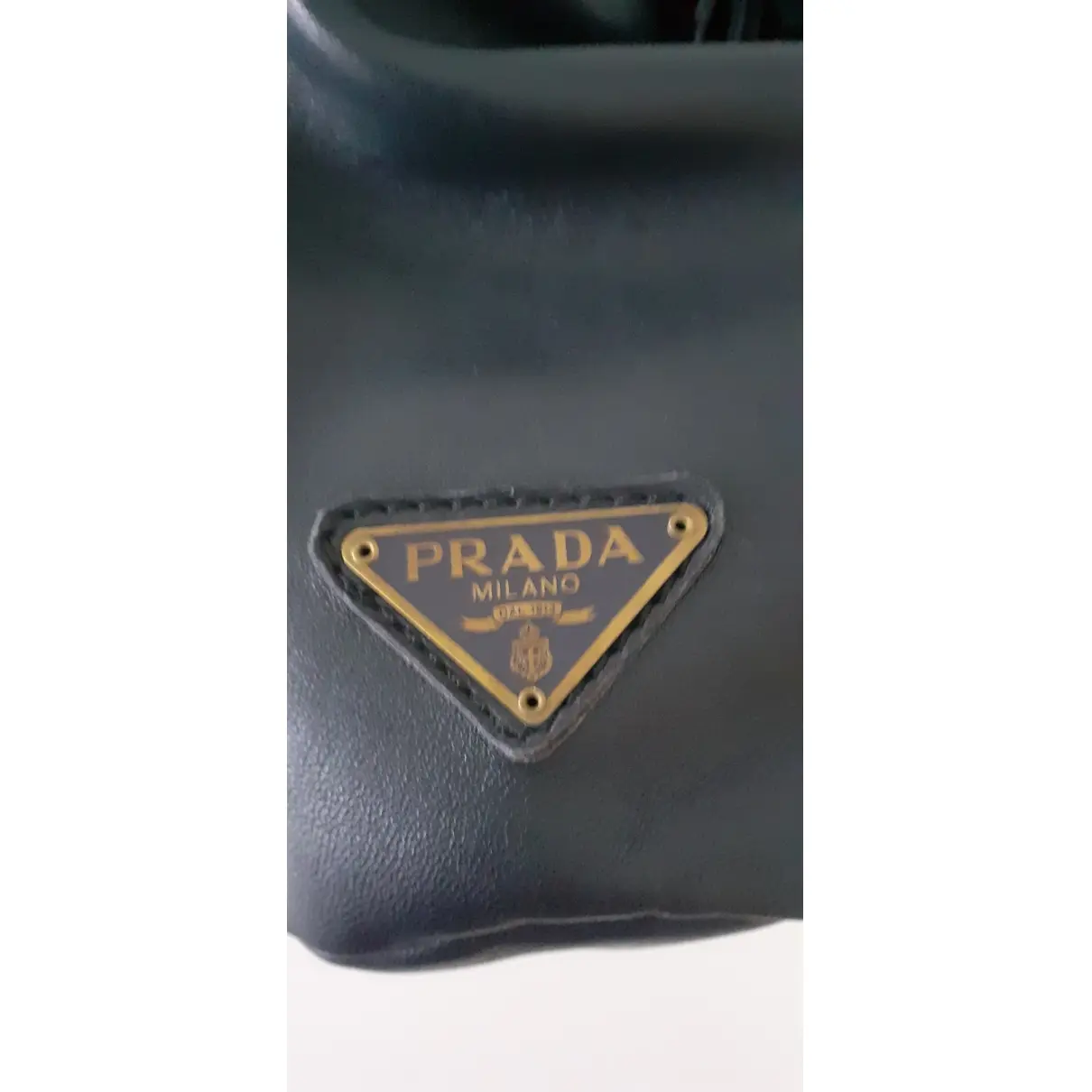 Leather ballet flats Prada - Vintage