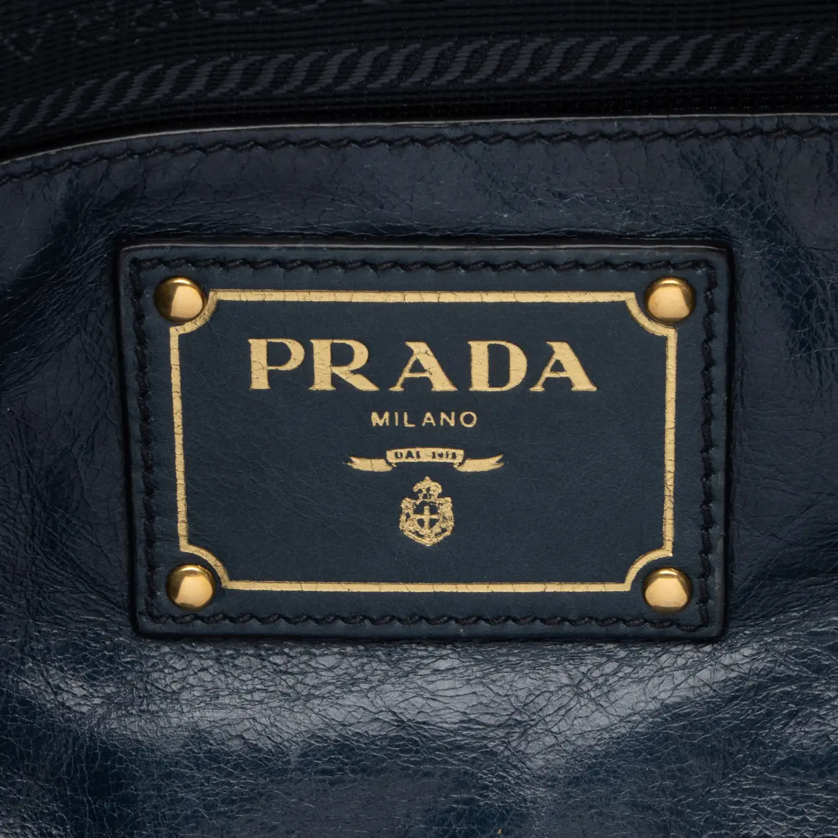 Leather satchel Prada - Vintage
