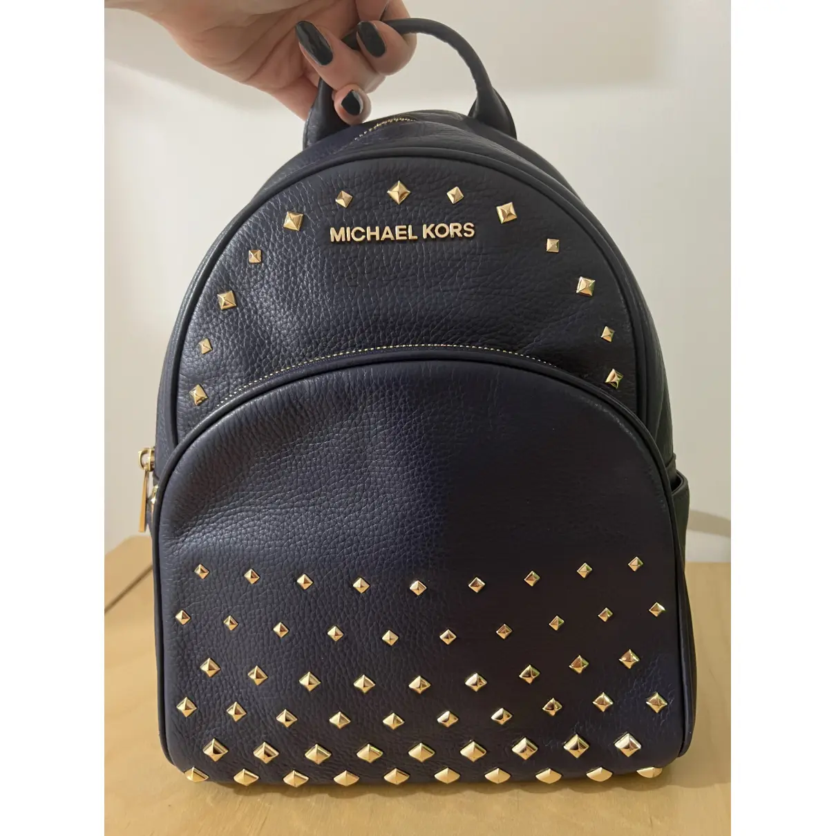Rhea leather backpack Michael Kors
