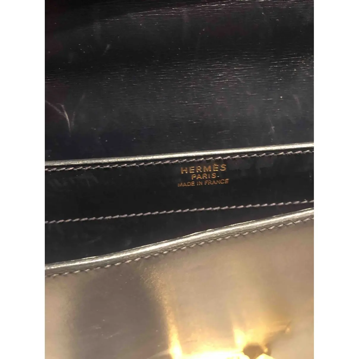 Buy Hermès Sac à dépèches leather satchel online - Vintage